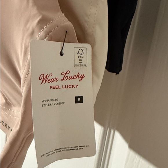 Lucky Brand Women's Lightweight Pullover/Athletic Bra Set -M, Set of 3, NWT - Picture 6 of 7